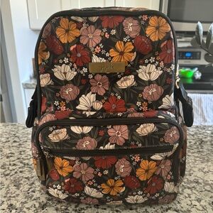 Far Out Floral Jujube Diaper Bag